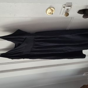 Black cotton dress